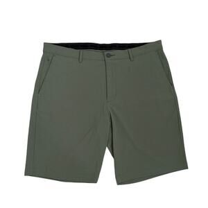 Tommy Bahama Chip Shot IslandZone Casual Dri-Fit Chino Green 10" Shorts Size 38